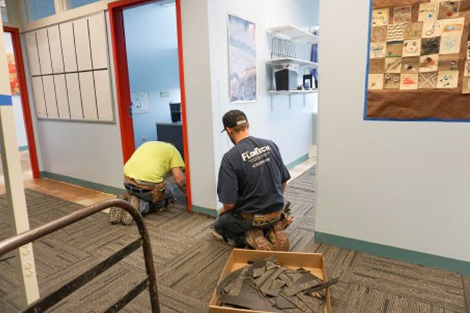 Chicago Regional Council of Carpenters donate time at Childrens Museum