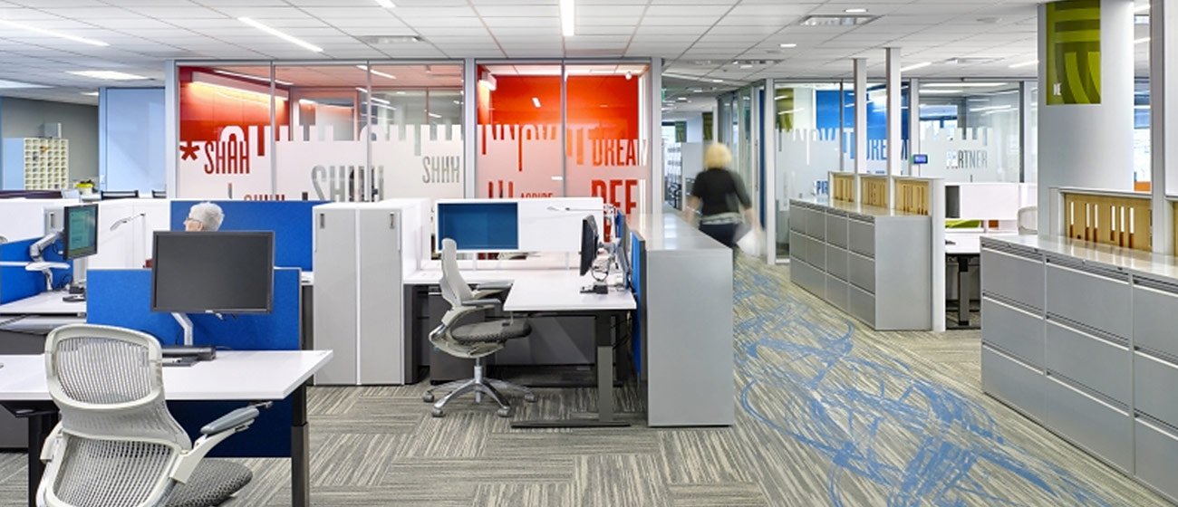 GSA-BCF flooring installation by INSTALL