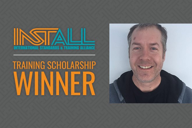 INSTALL Certified Installation Manager Scholarship Winner