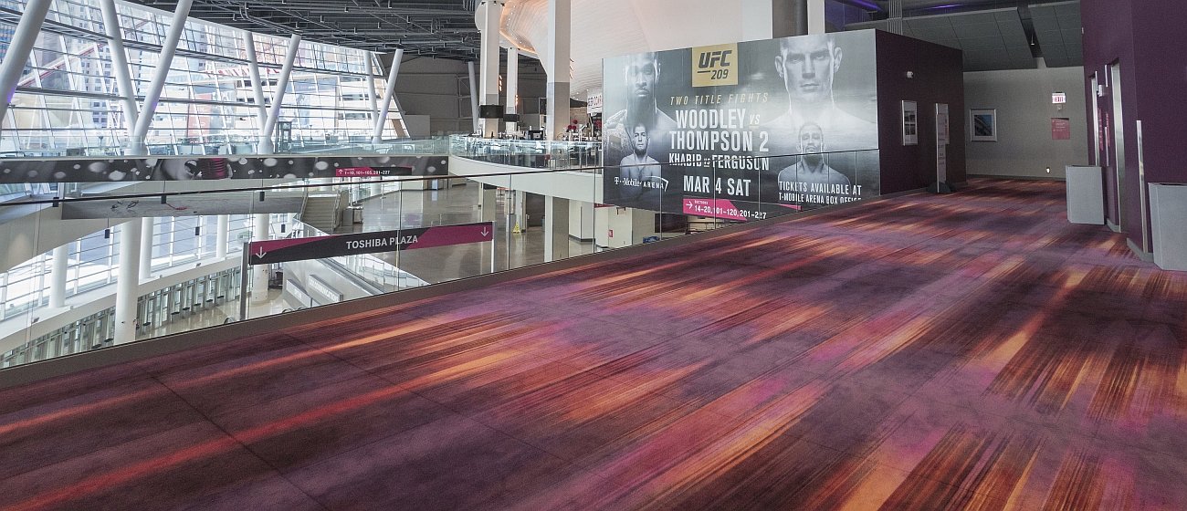 T-Mobile Arena Flooring Installation by INSTALL
