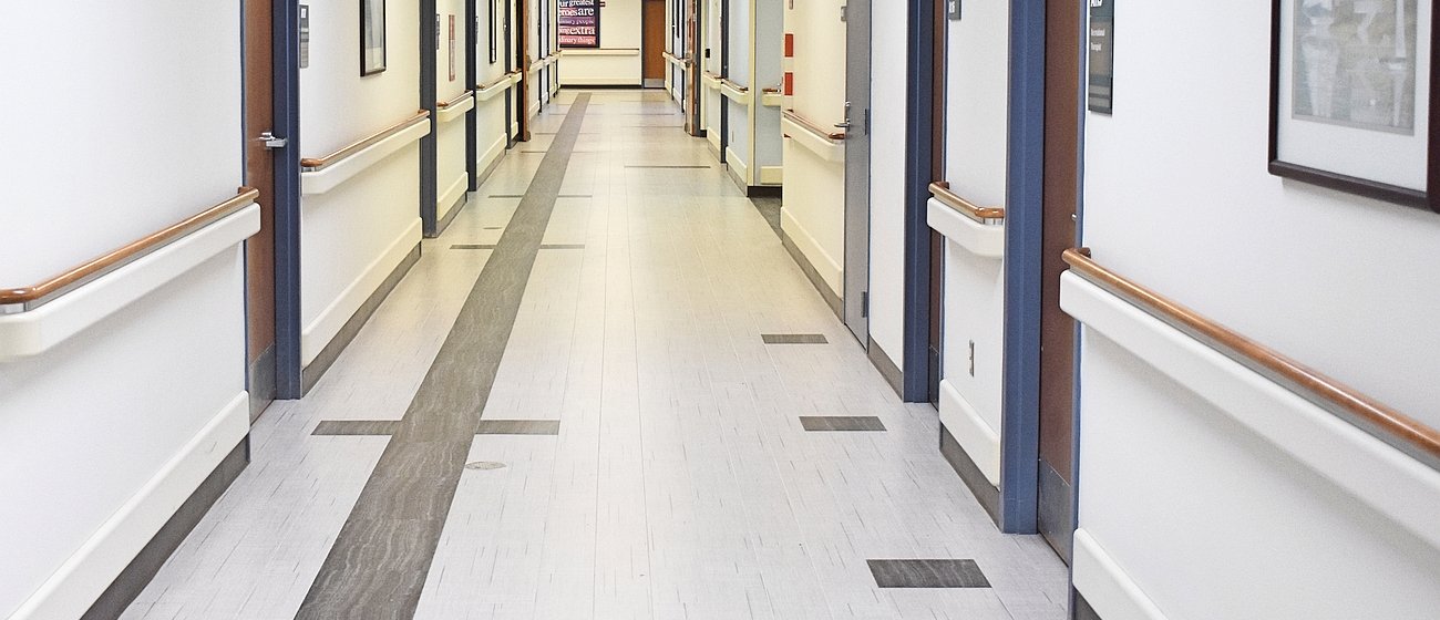 Edward Hines, Jr. VA Hospital flooring installation by INSTALL