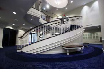 Bradbury Thompson Alumni Center at Washburn University flooring installation by INSTALL