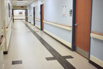 Edward Hines, Jr. VA Hospital flooring installation by NuVeterans Construction meets INSTALL VA Master Specification