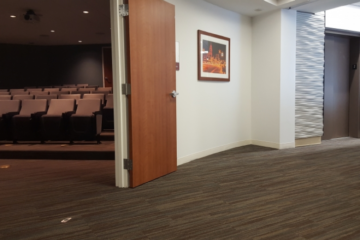 Flooring installation at Truman Medical Center by Image Flooring