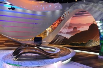 INSTALL Warranty Contractor ReSrouce New Jersey's NBC Sports Summer Olympic Studio flooring installation guaranteed by INSTALL Warranty on Labor