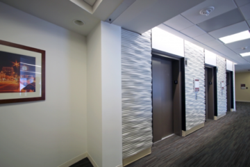 University Health Truman Medical Center flooring installation by Image Flooring