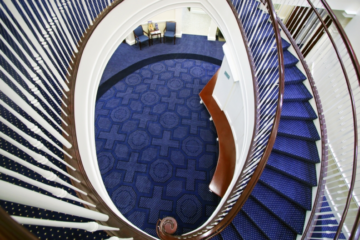 Washburn University Thompson Alumni Center flooring installation by INSTALL
