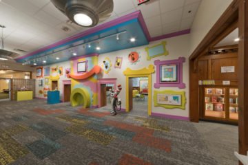 Toledo Lucas County Library Commercial Flooring Toledo Case Study
