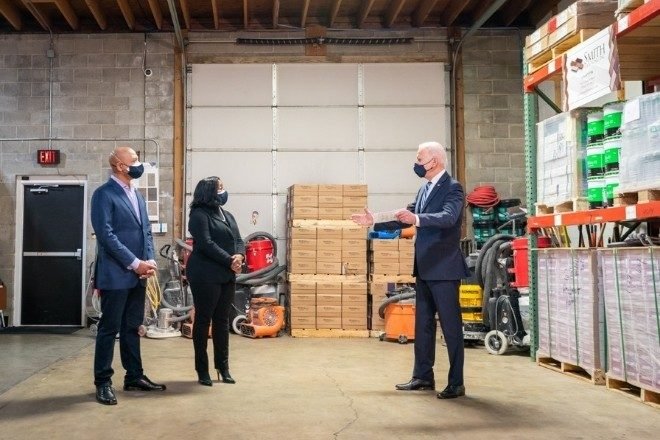 INSTALL Contractor Smith Flooring Inc. Selected as First Stop on Presidential “Here is Help” Tour